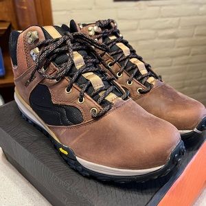 New Men’s Merrell Havoc Wells Mid Waterproof Carob Size 10